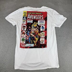 Marvel Comics Avengers Special Edition T‎ Shirt White Used Mens Medium
